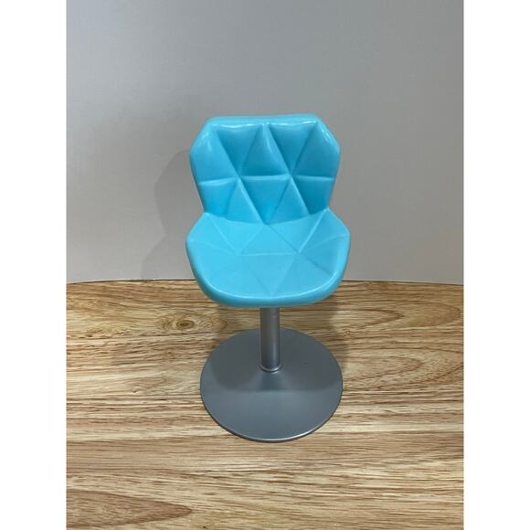 MATTEL BARBIE CHAIR BARSTOOL 5” - Picture 1 of 6
